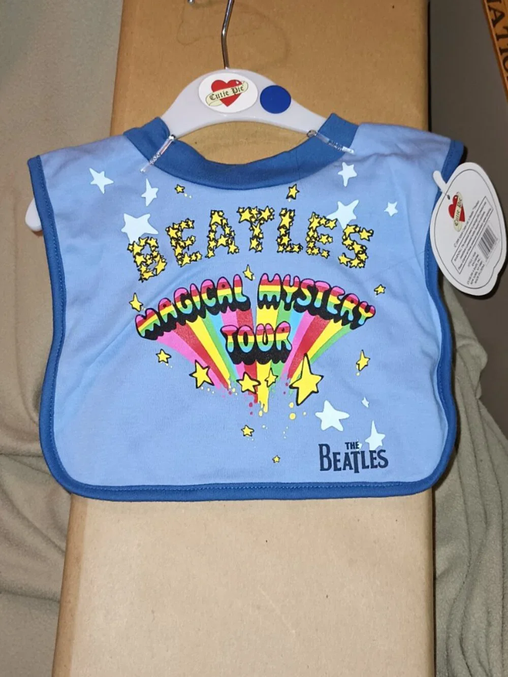 NEW The Beatles Baby Bib - Magical Mystery Tour